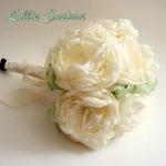 Bridal Bouquets 4 Piece Set Garters With Purchase..