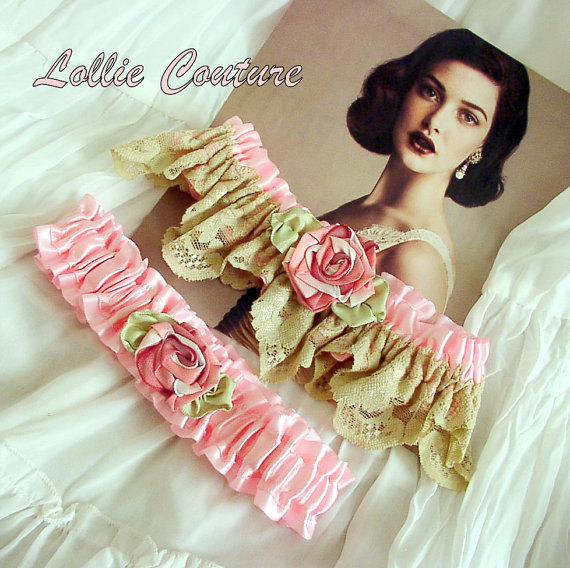 Wedding, Wedding Garter, Bridal, Bridal Garter, Romance, Lollie Couture, Garter Set, Garters