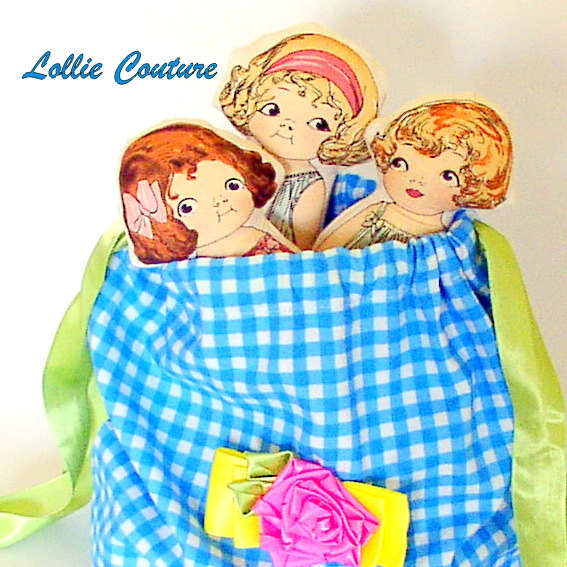 4pc Bag of Dolls .....First Birthday, Baby, Girls, Toddler